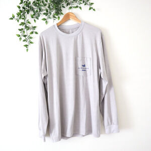 Southern Marsh Men's Field Tec Gray Long Sleeve Polyester Spandex Shirt Size M